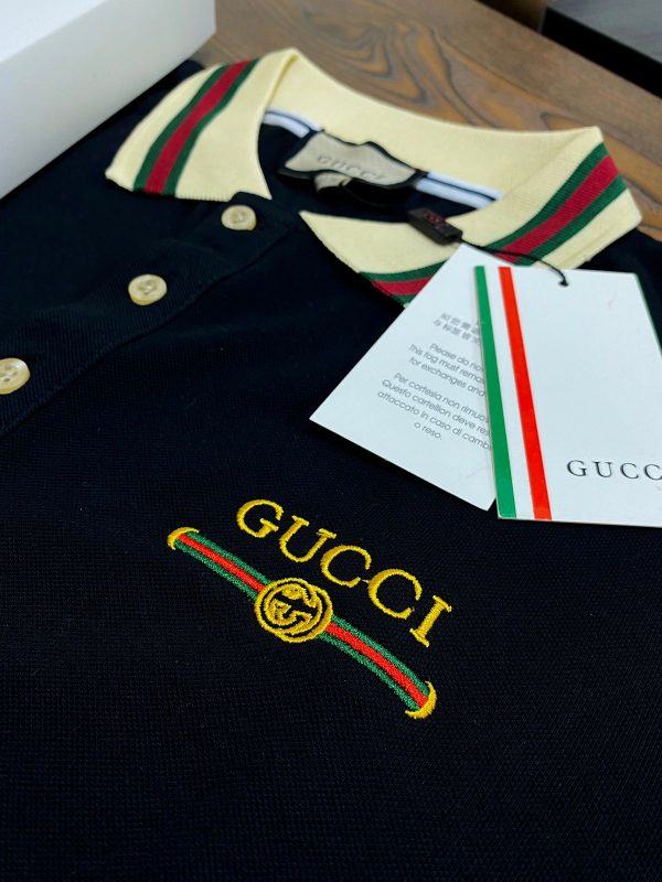 Men's Premium Gucci Polo T-shirt - Image 2