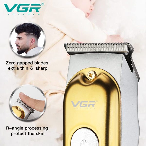 VGR V-290 Digital Display Professional Cordless Hair Clippers Cutter Rechargeable Wireless Hair Grooming Set - Image 2