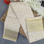 Half Silk Jamdani Saree