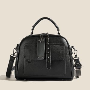High end ladies' handbag multi-layer large capacity commuting bag