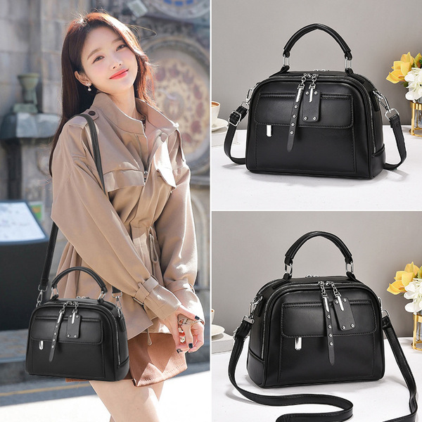 High end ladies' handbag multi-layer large capacity commuting bag - Image 3