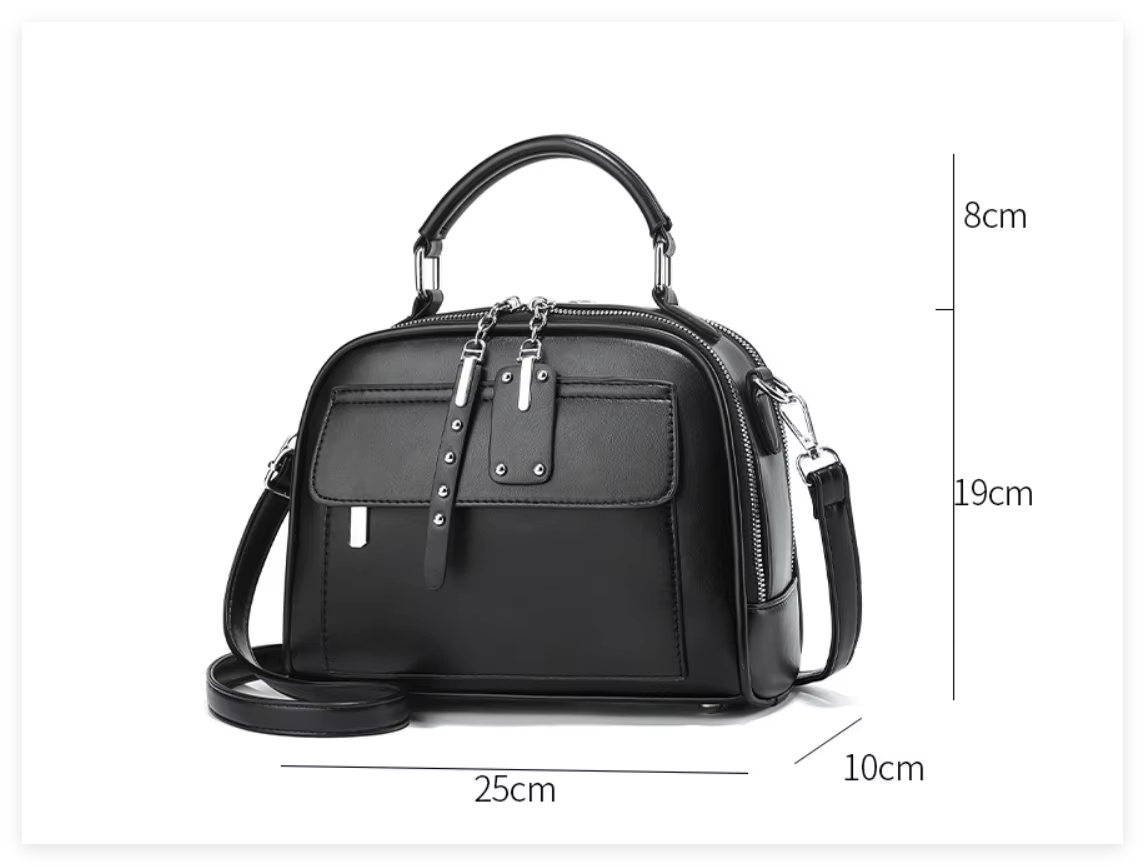 High end ladies' handbag multi-layer large capacity commuting bag - Image 2