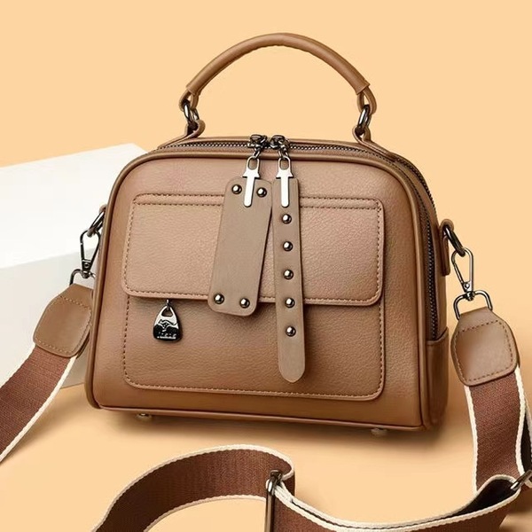 High end ladies' handbag multi-layer large capacity commuting bag - Image 2